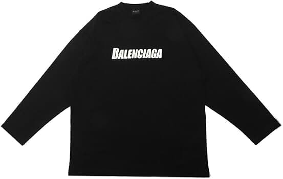 Amazon | [バレンシアガ]ロングTシャツ トップス ロングスリーブ