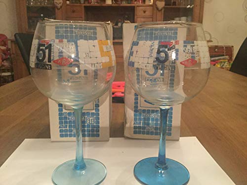 51 piscine Lot DE 2 Verre Pastis Ricard Neuf