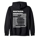 Mafalda Datos de Nutrición Nombre Gracioso Sudadera con Capucha