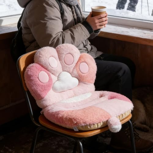 Coussin patte de chat mignon pour fauteuil et salon cocooning - 5