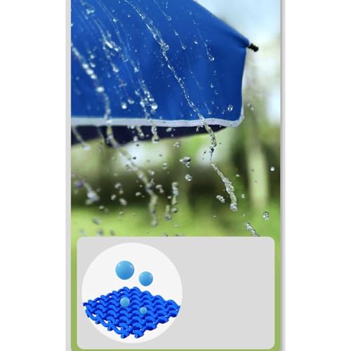 Auvent de remplacement durable pour parasol de terrasse 8 baleines robuste