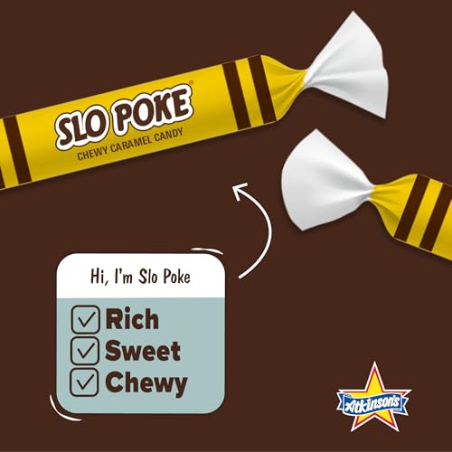 Atkinson's Slo Poke Caramelo Masticable 130 unidades miniatura 3
