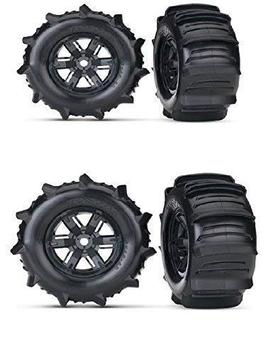 Traxxas X-MAXX Paddle Wheels That GIVE You The Ability to GO Across Water with Your Truck. Everyone HAS SEEN The Video and These Tires and Wheels are What Make IT Happen