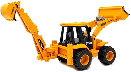 Image of Construction Bulldozer Excavator Loader Truck Vehicles for Kids Building Vehicle Engineer Toys for 3 4 5 Year Boy Toddlers Unbreakable Toy for Kid (201-11) Multicolor