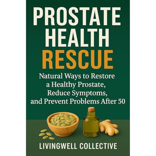 Prostate Health Rescue Audiolibro Por LivingWell Collective arte de portada