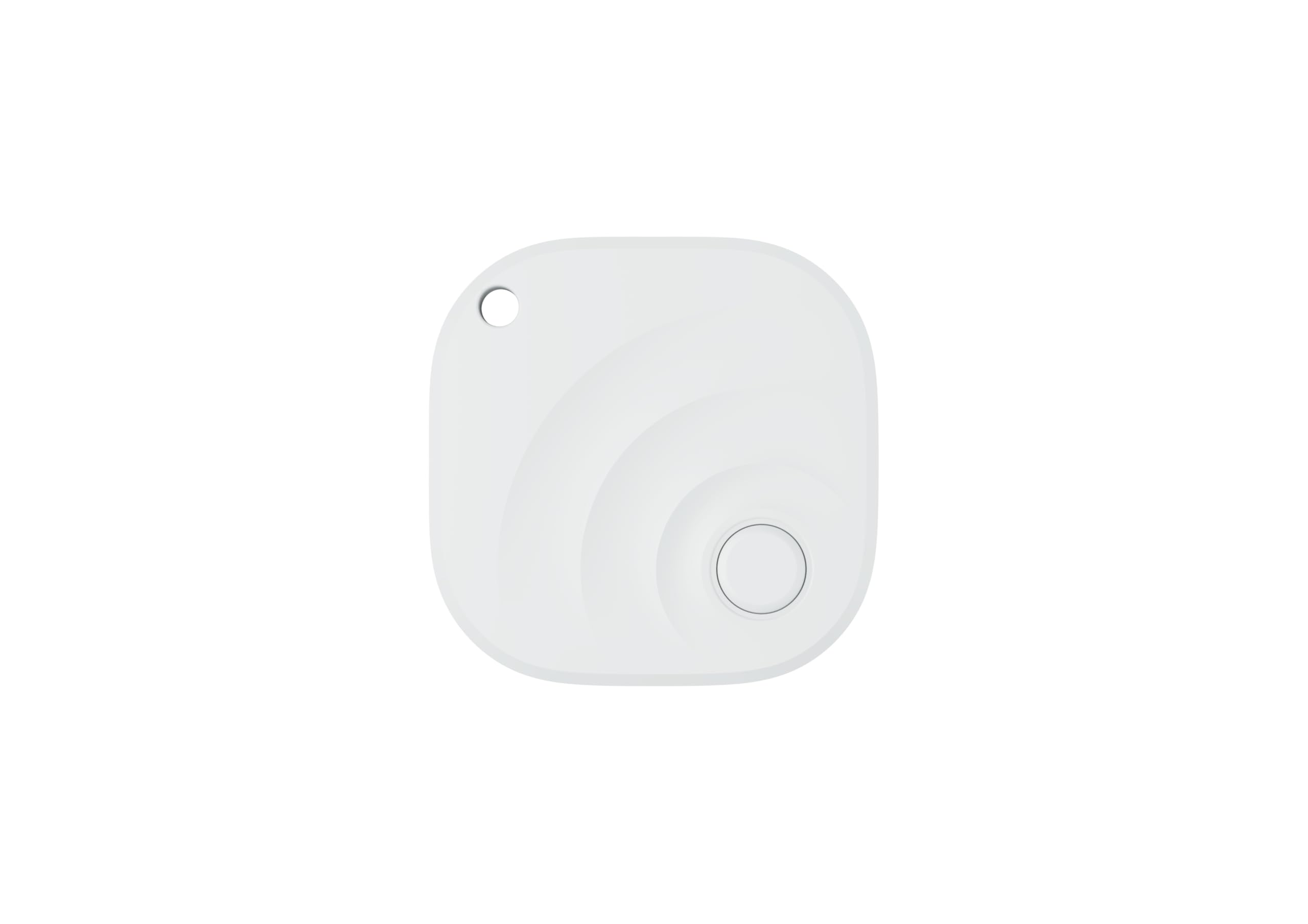 Reyke GPS Tracker Android, Air Smart Tag Compatible with Google Find My (Android Only), Key Finder for Luggage, Keys, Suitcase, Wallet, IP66 Waterproof, White