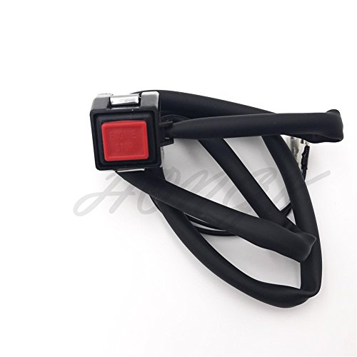 Hongk- Engine Stop 7/8" Switch Push Button Compatible With Atvs Scooter Snowmobile Universal [B076Ltlysp] #TOP11