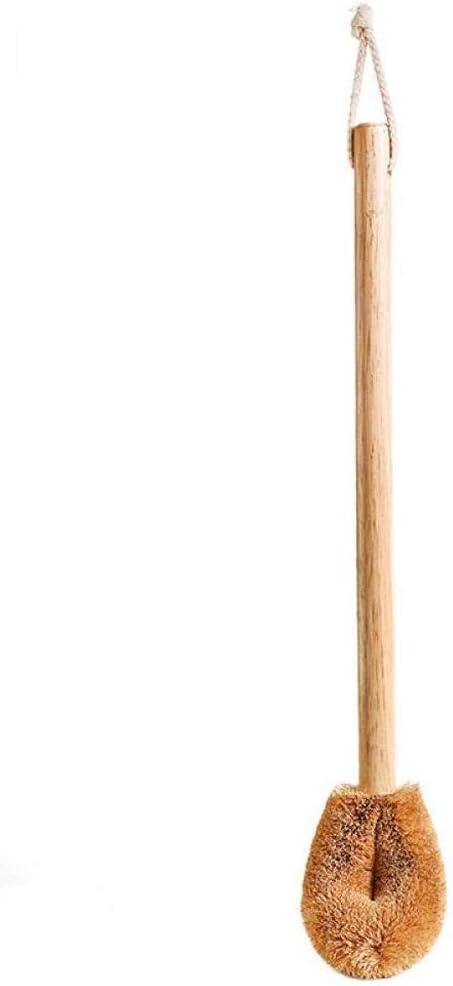 Toilet Brush, Toilet Brush and Bracket Set Bathroom Toilet Brush Without Dead Corner Cleaning