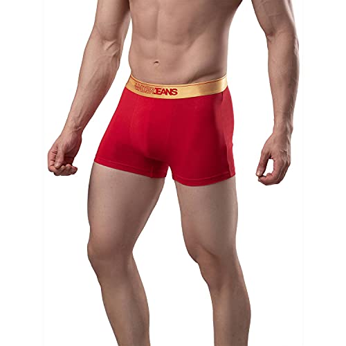 Image of Underjeans Men's Cotton Blend Regular Fit Trunk