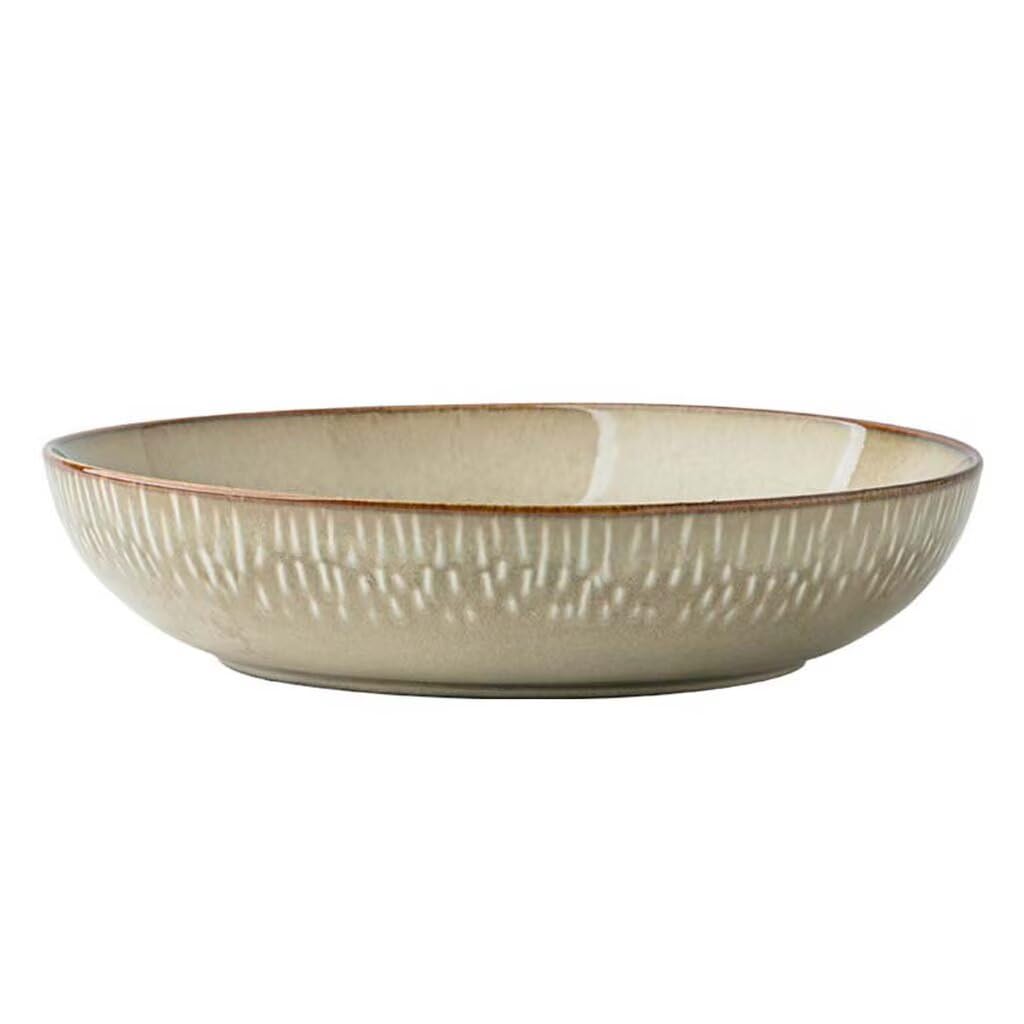 8-calowy głęboki talerz do serwowania Ceic Retro - okrągły design, pojemność 880 ml, waga 610 g - idealny na kolację, sałatkę, makaron i spotkania rodzinne