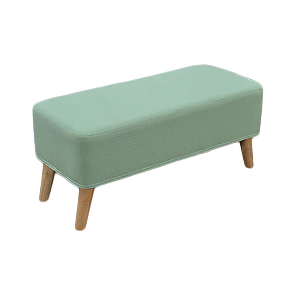 Tabouret long multifonctionnel vert vif pour salon et entrée