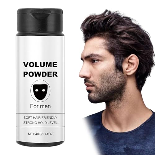 PHYNDR Polvere Volumizzante Capelli, Cera in Polvere per Capelli Uomo, Dona Consistenza e Volume Immediati, Forte Tenuta