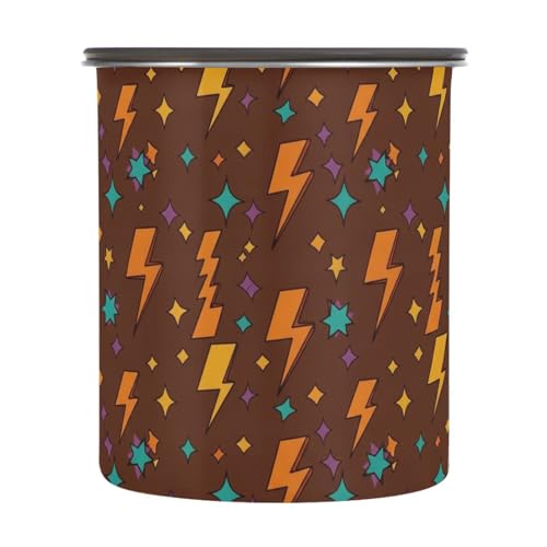 Contenedor Café Acero Inoxidable Hermético 900ml DOMIKING