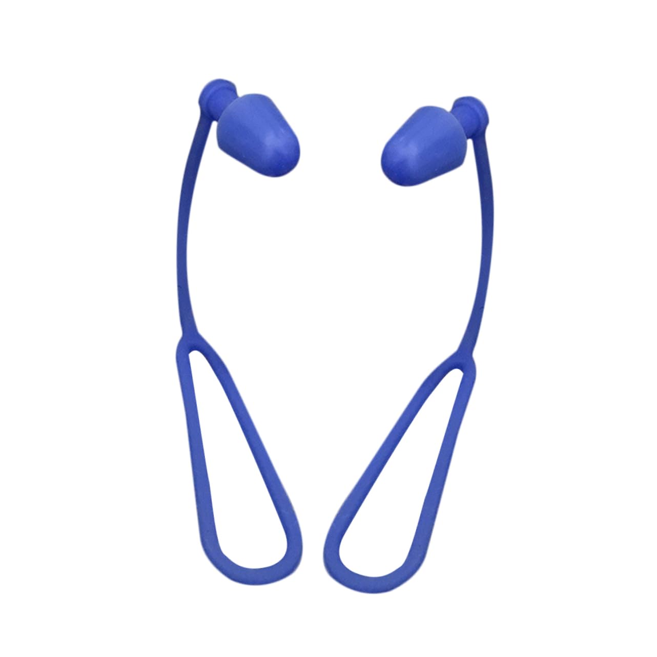 CANIGHT 2pcs Swim Nose Clip Earplug Set with Rope Waterproof Earplugs for Kids Adults Soft Silicone Nose Clamp