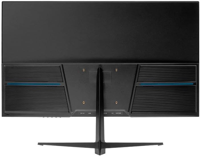 Rear view of the Duex DX270QGP165 monitor, showing the VESA mount points and ventilation.