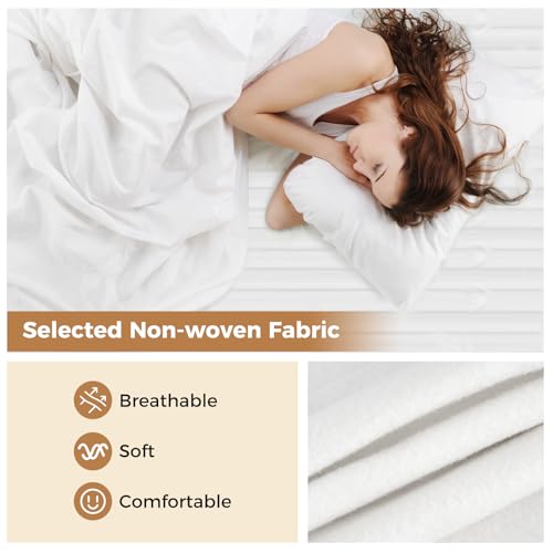 WELLHUT Heated Mattress Pad Twin, Electric Heating Pad, Single Control Bed Warmer with 9 Heat Settings, 9-Hour Selectable Auto Shut-Off, Fast Heating, Soft Extra-Cozy Fabric, Machine Wahsable - Image 5