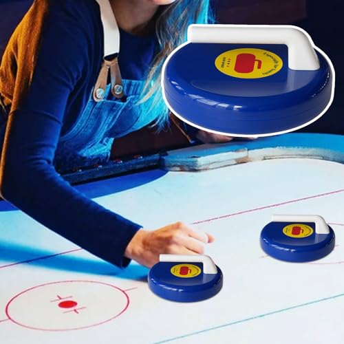 Jeu de curling de bureau et sol pour animations de vacances et fêtes - 2