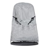 Bezug für Babyhängematte, Netzstoff, belltop Bezug kompatibel mit Babybjörn Sommerliege, Babysitz mit Thermoregulierung, Kinderschaukel, bequemer Sommer (hellgrau)