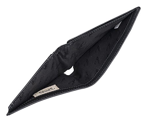 Camel active Denver - Portamonete, 12 cm, Nero