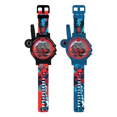Kids Licensing – Reloj Walkie Talkie 2 en 1 Spiderman Kids Licensing.