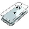 POINT&GO Funda Transparente Dura para iPhone 12/12 Pro, Carcasa Protectora de TPU, Anti Golpes y Rayaduras, Protección Completa Cámara y Pantalla, Funda Ultra Delgada y Ultra Ligera, Anti Amarilleo