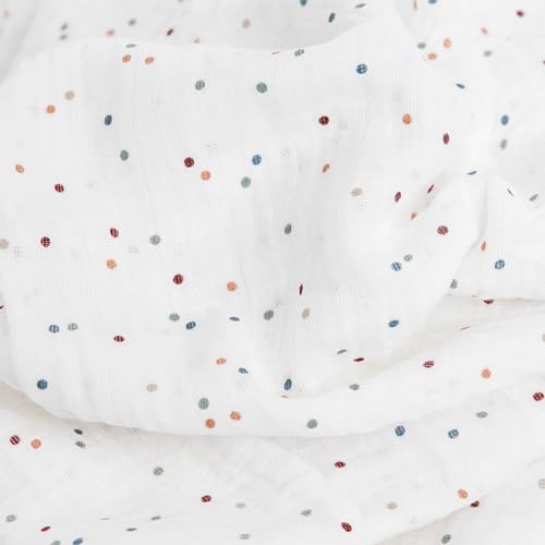 Image of Little Unicorn Muslin Swaddle Blanket for Newborns & Infants | Soft & Breathable Fabric | Set of 3 Baby Blankets for Swaddling, Nursing, Shower Gifts (Mermaids)