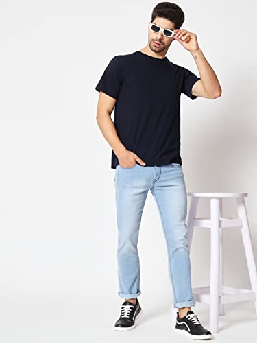Image of RAGZO Jeans Pant for Men Slim Fit Stretchable Casual Look Breathable Fabric