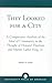 They Looked for a City: A Comparative Analysis of the Ideal of Community in the Thought of Howard Thurman and Martin Luther King, Jr.