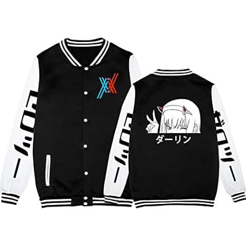 Zero Two Casual Baseball Jacket for Fans Cover