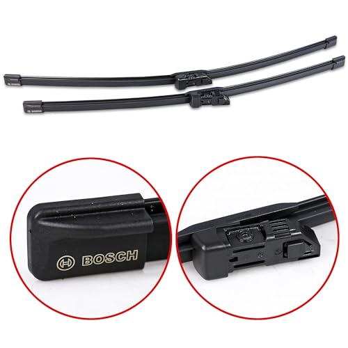 Image of Bosch Automotive Aerotwin 3397007430 Original Equipment Replacement Wiper Blade-24' /21' (Set of 2) Top Lock 19mm | Driver and Passenger Side Original Equipment Replacement Blades