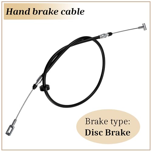 AERZETIX - C71989 - Handbremszug - Montageseite Hinterachse - kompatibel mit Iveco - OE-Nummern 500322988