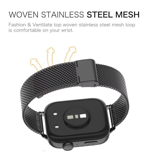 Correa metálica compatible con Huawei Watch Fit 3/4/4pro miniatura 5
