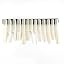 13 white combs