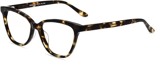 Miniatura 8 de Firmoo Gafas de bloqueo de luz azul, gafas de computadora antirreflejos, marcos de gafas de ojo de gato negro para mujer