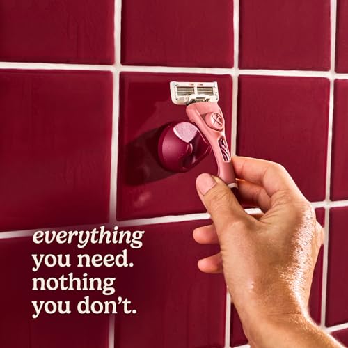 Image of Dollar Shave Club For Women | Member Exclusive (Maroon) | Premium Shave Kit