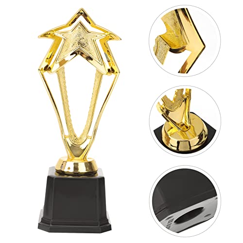 jojofuny Troféu Gold Star Trophy Cup Troféu de Ouro Prêmio Troféu de Prêmio Troféu Copa de Prêmio