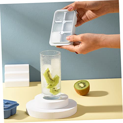 Pack de 6 moldes de cubitos de hielo de plástico DIY miniatura 7