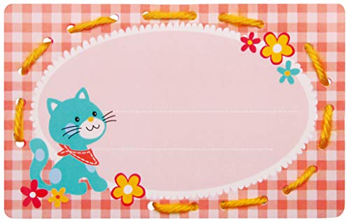 Vervaco Embroidery Kit: Invite Cards: Kitten: Set of 5, NA, 18.5 x 26cm, N\a - Image 4