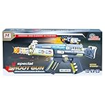 Toy Sniper Rifle with Flashing LED Lights and Realistic Sound Effects, Kids Combat Play Gun