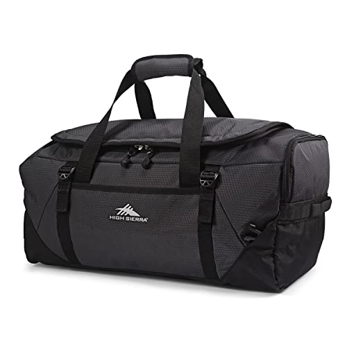 High Sierra Fairlead Travel Overnight Duffel Backpack Gym Bag...