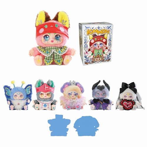 KIMMON Blind Box Plüschfigur zum Sammeln, Serie You're The Protagonist, beweglich, 6 Figuren + 2 Geheimnisse, 15-17 cm, 1 zufällige Einheit (Deqube 920D00309)