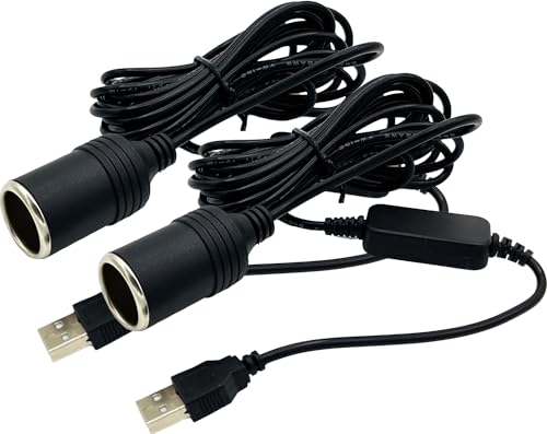 ANAMI VKbgC^[\Pbg USB|[g 12V ԗp XϊA_v^R[h usb VK[\Pbg ϊ  ԍڏ[d J[`[W[ hCuR[_[ [_[oȂǑΉ (300cm 2{Zbg)