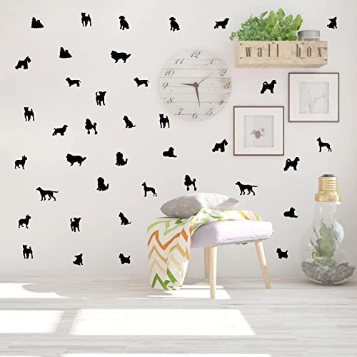 Vinilos Decorativos de Pared Animal Huellas 38 Piezas miniatura 3