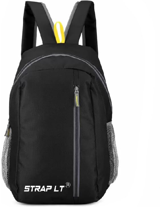 straplt School/College/Office Smart Backpack Travel Business Office Bag for Men & Women (Black, 20L)-picture-31