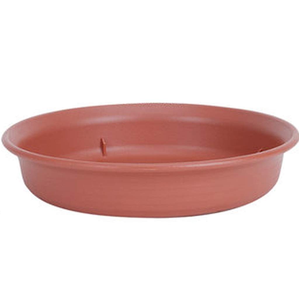 Pflanzenuntersetzer-Tropfschalen runder Kunststoff-Blumentopf-Untersetzer-Blumentopf-Set for Indoor Outdoor Garden (Color : White B)