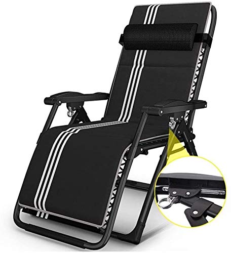 Fauteuil de relaxation Zero Gravity inclinable 200kg pour éliminer la fatigue en plein air