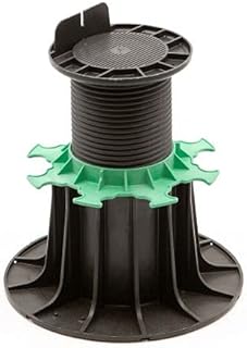 Jouplast – Lot de 11 Plots Terrasse pour Lambourde Réglable 140–230 mm | Support Structure Bois & Composite | Installation Rapide | Résistant UV/Gel | Compatible Rehausses & Correcteur de Pente