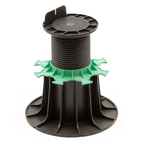 Jouplast – Lot de 11 Plots Terrasse pour Lambourde Réglable 140–230 mm | Support Structure Bois & Composite | Installation Rapide | Résistant UV/Gel |...