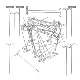 COHEALI 220 Piezas Pin en t Agujas de Tejer Agujas Tejer marcadores de Puntada Crochet alfiler Pasador de Bloqueo portátil Aguja de Bloqueo Resistente al Desgaste Acero Inoxidable Silver