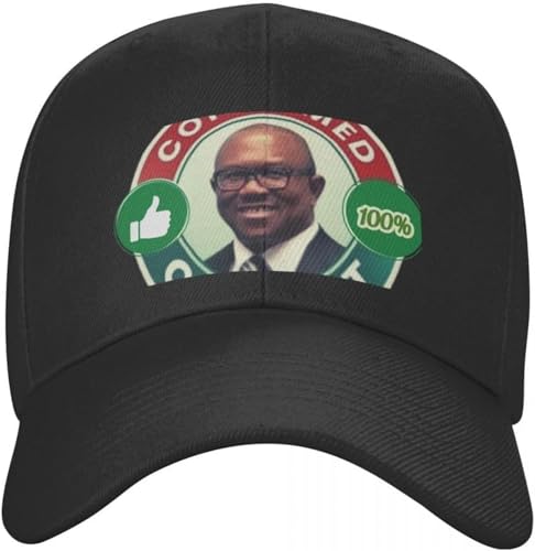 RYVOWETP Baseballmütze Snapback Sonnenhut Obidient Peter Obi Confirmed Baseball Cap Man Caps Golf Cap Sonnenschutz Militär Cap Man Cap für Männer Frauen Geschenk RYVOWETP Baseballmütze Snapback Sonnenhut Obidient Peter Obi Confirmed Baseball Cap Man Caps Golf Cap Sonnenschutz Militär Cap Man Cap für Männer Frauen Geschenk